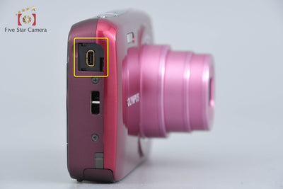 【中古】OLYMPUS オリンパス VH-210 レッド コンパクトデジタルカメラ 元箱付き