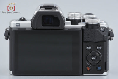 【中古】OLYMPUS オリンパス OM-D E-M10 Mark II 14-42mm EZ レンズキット シルバー シャッター回数僅少