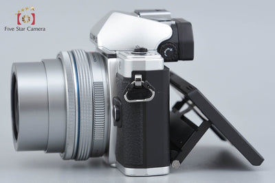 【中古】OLYMPUS オリンパス OM-D E-M10 Mark II 14-42mm EZ レンズキット シルバー シャッター回数僅少