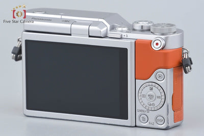 【中古】Panasonic パナソニック LUMIX DC-GF9 オレンジ + G VARIO 12-32mm f/3.5-5.6 ASPH. MEGA O.I.S. H-FS12032 シルバー