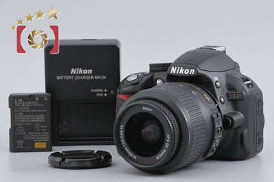 【中古】Nikon ニコン D3100 18-55 VR レンズキット ブラック シャッター回数僅少