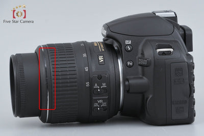 【中古】Nikon ニコン D3100 18-55 VR レンズキット ブラック シャッター回数僅少