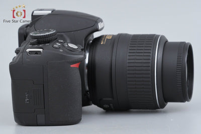 【中古】Nikon ニコン D3100 18-55 VR レンズキット ブラック シャッター回数僅少