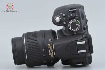 【中古】Nikon ニコン D3100 18-55 VR レンズキット ブラック シャッター回数僅少