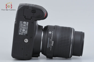 【中古】Nikon ニコン D3100 18-55 VR レンズキット ブラック シャッター回数僅少