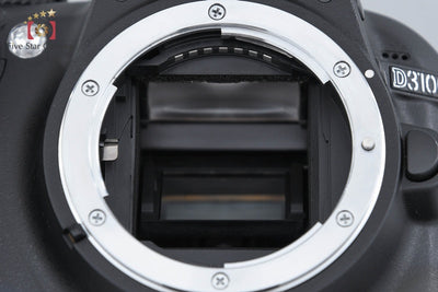 【中古】Nikon ニコン D3100 18-55 VR レンズキット ブラック シャッター回数僅少