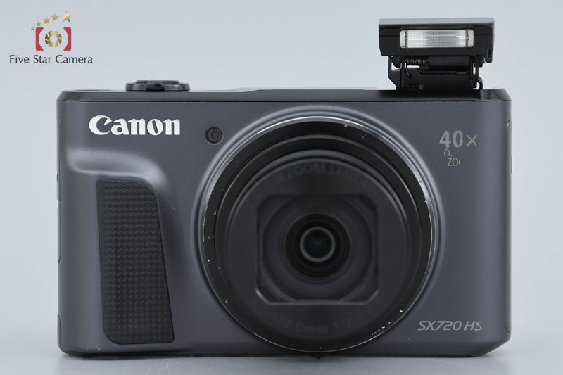 中古】Canon キヤノン PowerShot SX720 HS ブラック コンパクト