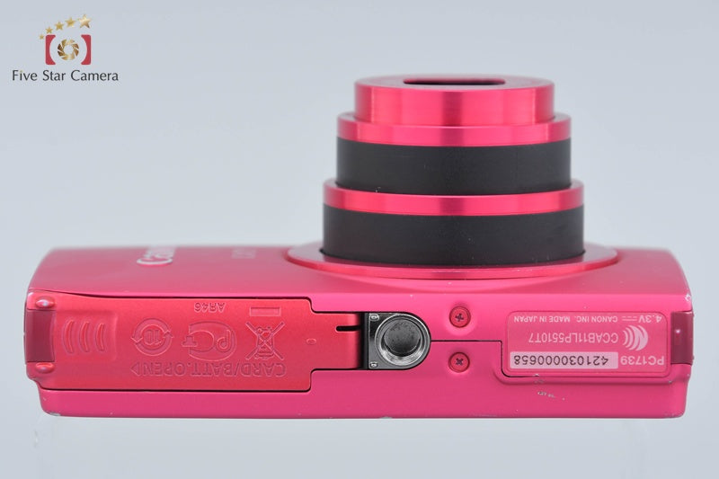 中古】Canon キヤノン IXY 420F ピンク コンパクトデジタルカメラ