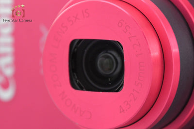 【中古】Canon キヤノン IXY 420F ピンク コンパクトデジタルカメラ
