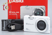 【中古】CASIO カシオ EXILIM EX-ZS28 ホワイト コンパクトデジタルカメラ 元箱付き