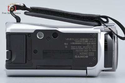 【中古】SONY ソニー HANDYCAM HDR-CX370V シルバー ビデオカメラ