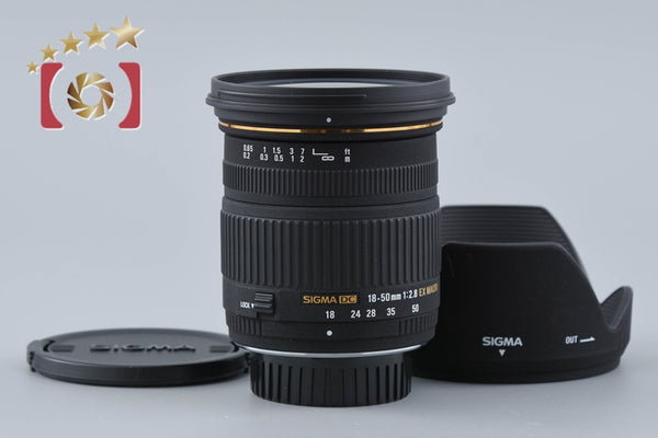 中古】SIGMA シグマ 18-50mm f/2.8 EX DC MACRO ペンタックス用 – Five