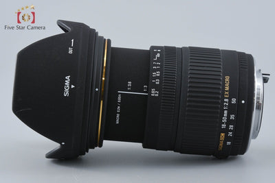 【中古】SIGMA シグマ 18-50mm f/2.8 EX DC MACRO ペンタックス用