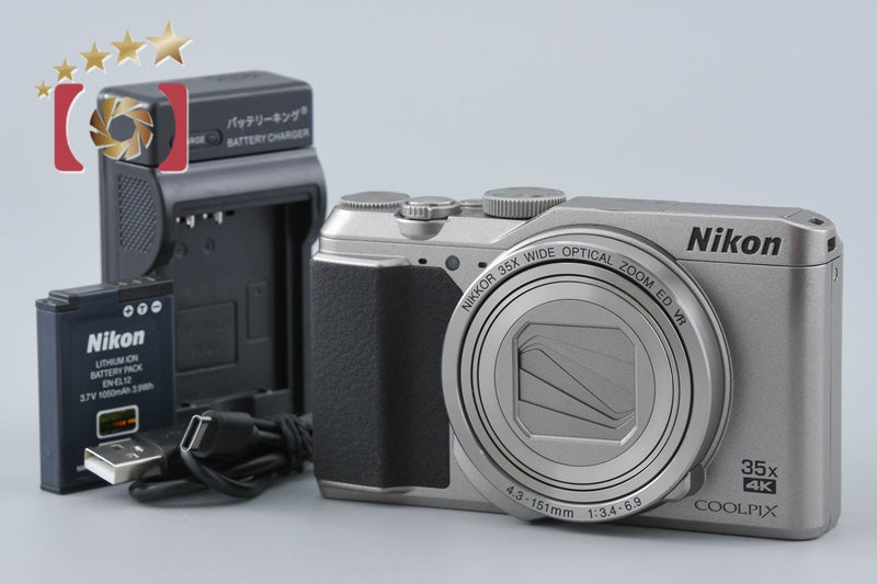 【中古】Nikon ニコン COOLPIX A900 シルバー コンパクトデジタルカメラ
