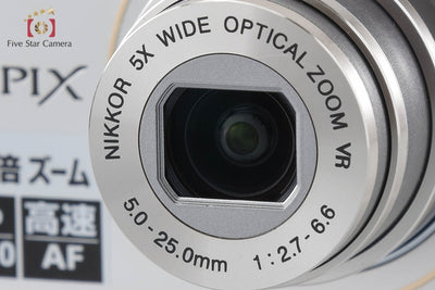 【中古】Nikon ニコン COOLPIX S640 アイスシルバー コンパクトデジタルカメラ