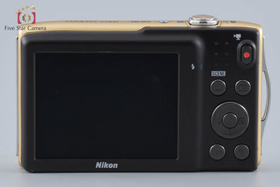 【中古】Nikon ニコン COOLPIX S3300 スイートゴールド コンパクトデジタルカメラ