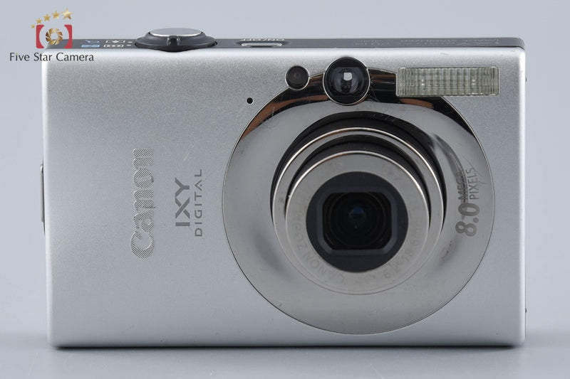 中古】Canon キヤノン IXY Digital 20 IS シルバー コンパクトデジタル