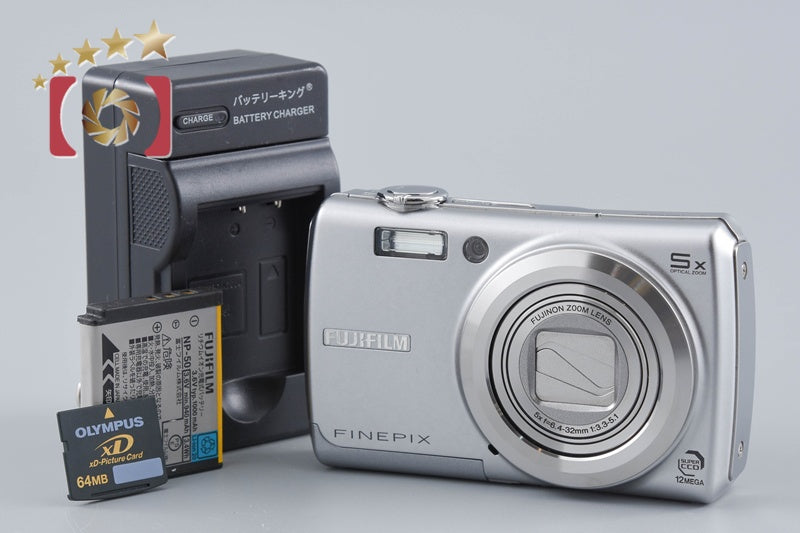 中古】FUJIFILM 富士フイルム FINEPIX F100fd シルバー コンパクト