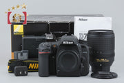 【中古】Nikon ニコン D7500 18-140 VR レンズキット シャッター回数僅少 元箱付き