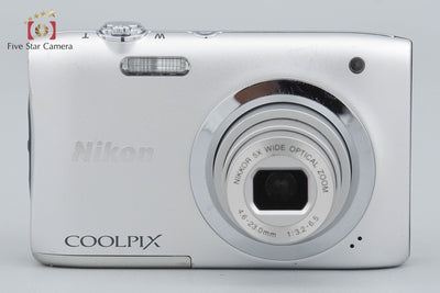 【中古】Nikon ニコン COOLPIX A100 シルバー コンパクトデジタルカメラ