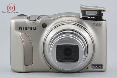【中古】FUJIFILM 富士フイルム FINEPIX F800EXR シャンパンゴールド コンパクトデジタルカメラ 元箱付き