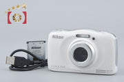 【中古】Nikon ニコン COOLPIX S33 ホワイト コンパクトデジタルカメラ