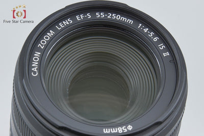 【中古】Canon キヤノン EF-S 55-250mm f/4-5.6 IS II