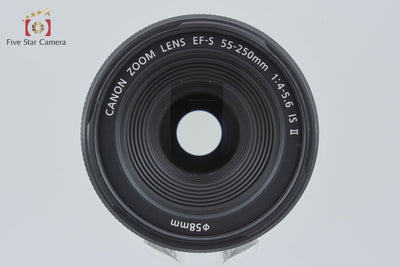 【中古】Canon キヤノン EF-S 55-250mm f/4-5.6 IS II