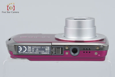 【中古】Casio カシオ EXILIM ZOOM EX-Z1 パープル コンパクトデジタルカメラ 元箱付き