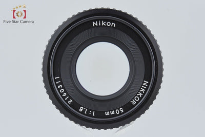 【中古】Nikon ニコン Ai-S NIKKOR 50mm f/1.8