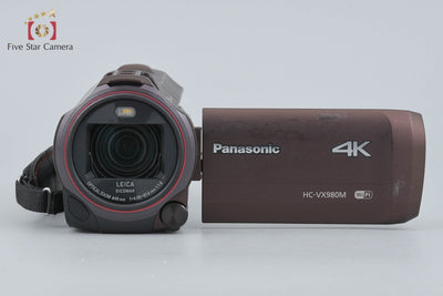 【中古】Panasonic パナソニック HC-VX980M ブラウン デジタル4Kビデオカメラ