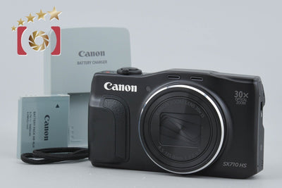 【中古】Canon キヤノン PowerShot SX710 HS ブラック コンパクトデジタルカメラ