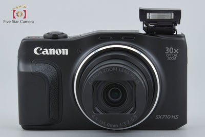 【中古】Canon キヤノン PowerShot SX710 HS ブラック コンパクトデジタルカメラ