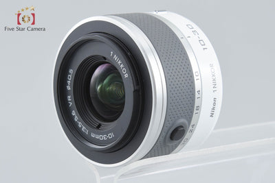 【中古】Nikon ニコン 1 J1 標準ズームレンズキット ホワイト シャッター回数僅少