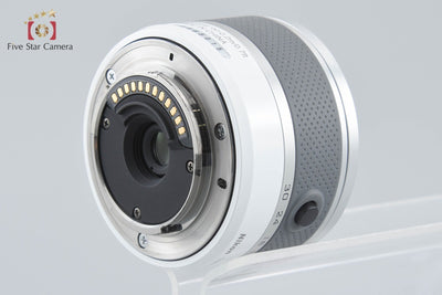 【中古】Nikon ニコン 1 J1 標準ズームレンズキット ホワイト シャッター回数僅少