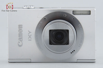 【中古】Canon キヤノン IXY 3 シルバー コンパクトデジタルカメラ