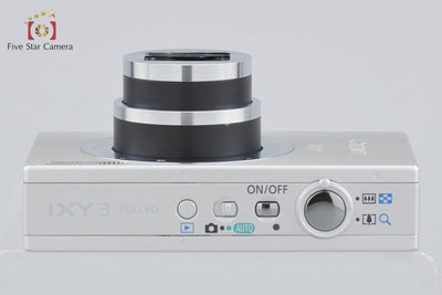 【中古】Canon キヤノン IXY 3 シルバー コンパクトデジタルカメラ