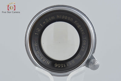 【中古】Nikon ニコン NIKKOR-H.C 50mm f/2 沈胴式 L39 ライカスクリューマウント