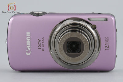 【中古】Canon キヤノン IXY Digital 930 IS パープル コンパクトデジタルカメラ