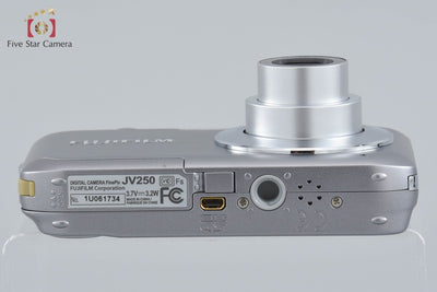 【中古】FUJIFILM 富士フイルム FINEPIX JV250 シルバー コンパクトデジタルカメラ