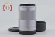 【中古】Canon キヤノン EF-M 55-200mm f/4.5-6.3 IS STM シルバー
