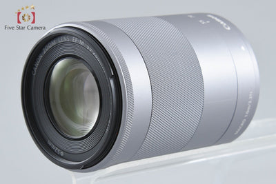 【中古】Canon キヤノン EF-M 55-200mm f/4.5-6.3 IS STM シルバー