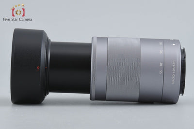 【中古】Canon キヤノン EF-M 55-200mm f/4.5-6.3 IS STM シルバー
