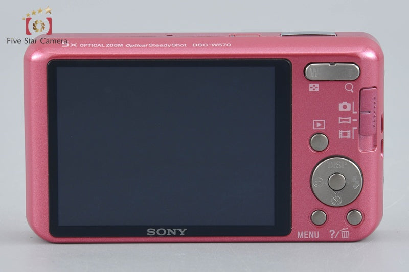 中古】SONY ソニー Cyber-shot DSC-W570 ピンク コンパクトデジタル