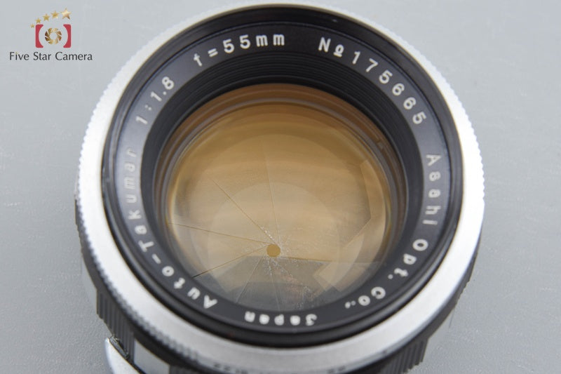 中古】PENTAX ペンタックス Auto-Takumar 55mm f/1.8 ゼブラ – Five