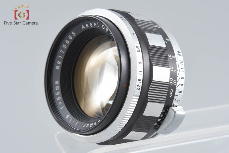 中古】PENTAX ペンタックス Auto-Takumar 55mm f/1.8 ゼブラ – Five