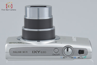 【中古】Canon キヤノン IXY 630 シルバー コンパクトデジタルカメラ