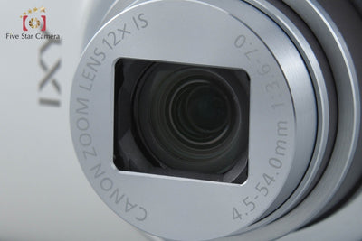 【中古】Canon キヤノン IXY 630 シルバー コンパクトデジタルカメラ