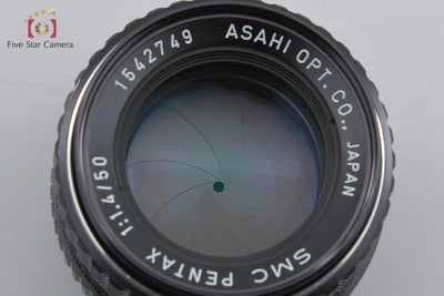 【中古】PENTAX ペンタックス SMC 50mm f/1.4 Kマウント