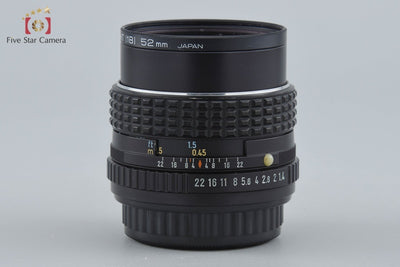 【中古】PENTAX ペンタックス SMC 50mm f/1.4 Kマウント